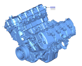 Reman Service Engine Assembly fits 2015 Ford F-150 5.0L V8