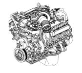 2005-2006 Ford 6.0 Running Complete Engine