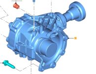 2015-2019 Lincoln MKC 2.0/AWD PTU/Transfer Case [NO TOW PACKAGE]