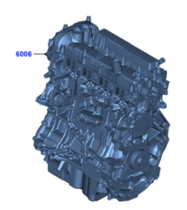 OEM Ford 2.0T Engine (2013-2016 Fusion/MKZ) [OEM: FE5Z-6006-CRM]
