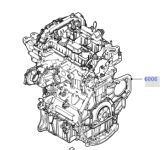 16-18 Focus, 18-21 Ecosport 1.0T Engine WIth Tinware. (Turbo/Auto Trans Fitment)