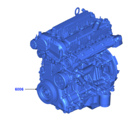 2015-2020 Ford Service Engine with Tins [OEM: JR3Z-6006-G]