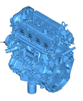 2018-2019 Ford 2.5 Engine (OEM PN: JV6Z-6006-B)