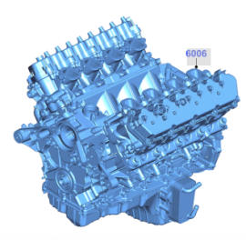 20-23 Ford 7.3 Engine (Without cng/lpg prep pkg)