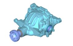 Remanufactured Rear Axle Assembly, 8.8" IRS, 2015-22 Ford Mustang, 3.31 Ratio, Posi