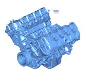 2016 Ford F150 Remanufactured Long Block 5.0L (W/O Gaseous Prep Pack)