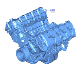 2016 Ford F150 Remanufactured Long Block 5.0L (W/O Gaseous Prep Pack)