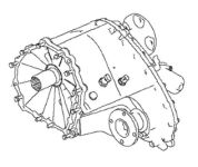 2016-2019 Titan XD 5.6 Gasoline Transfer Case (OEM: 33100-EZ30A)